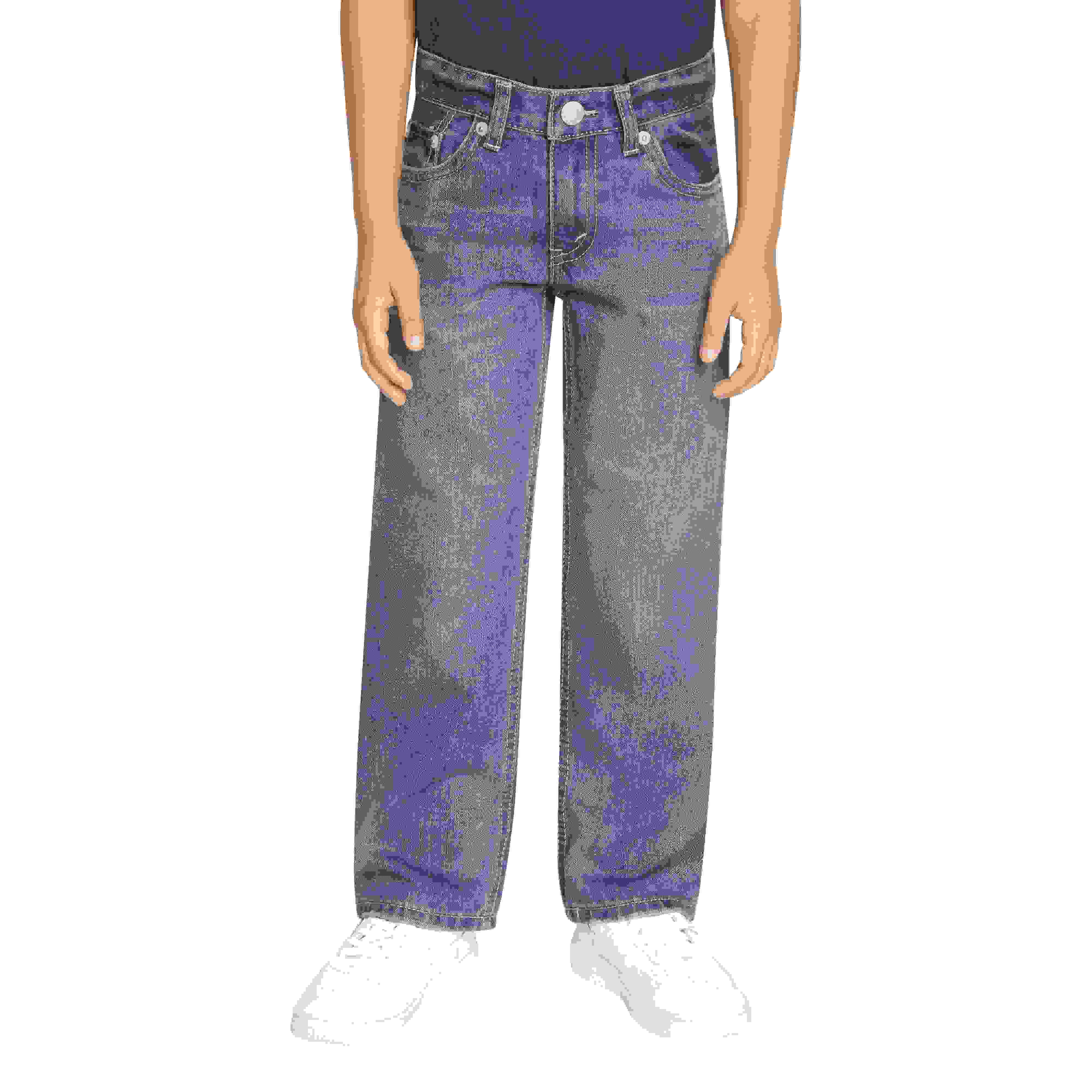 Levi's 505 Regular Fit Little Boys' Medium Blue Wash Denim Jeans